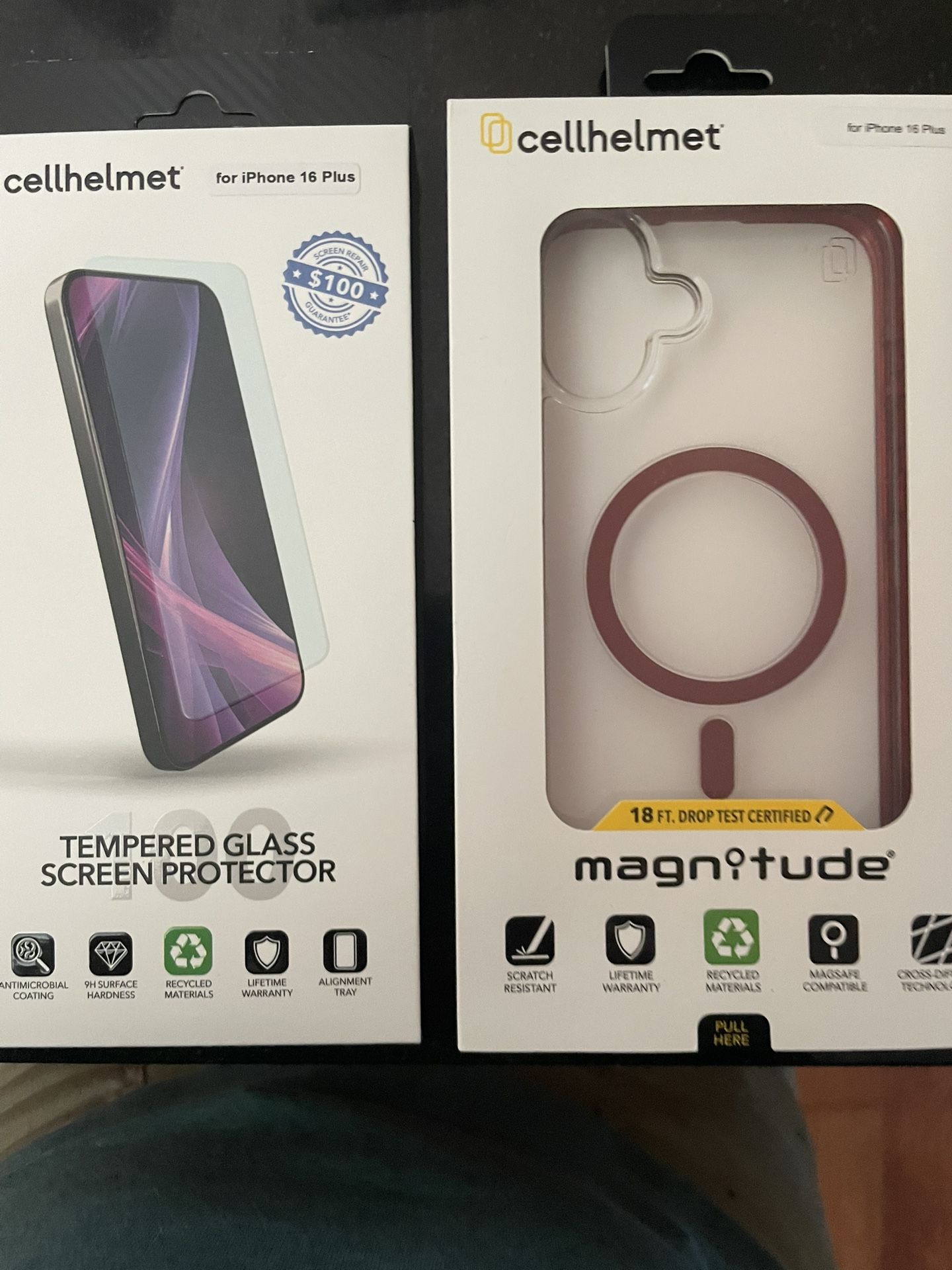 iPhone Case 16 Plus With Glass Protector