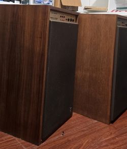 Vintage BIC Venturi Formula 6 Spec II Studio Monitor Speakers - Fully Tested Working