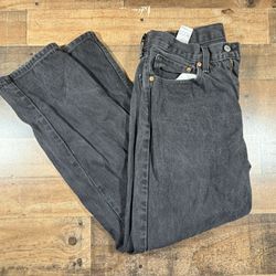 Levi's Men's 550 Relaxed Fit Jeans Black 32x32