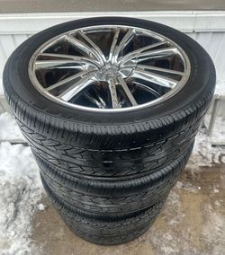 20” Universal 5 Lugs Wheels & Tires 🛞 