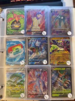 Pokémon TCG Holo Card Lot – 9 Cards