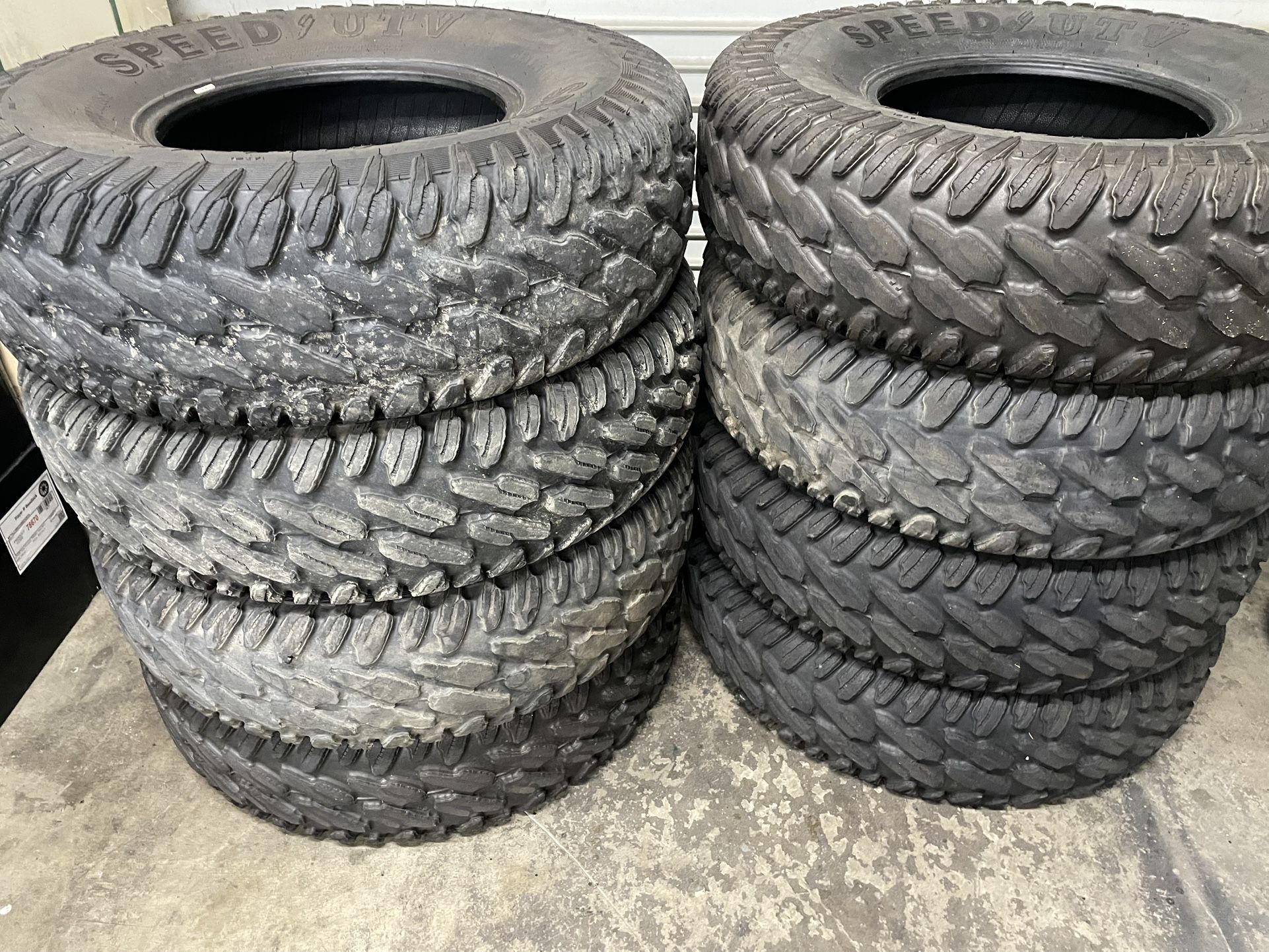 Speed UTV Tires Used 32/9.5/15