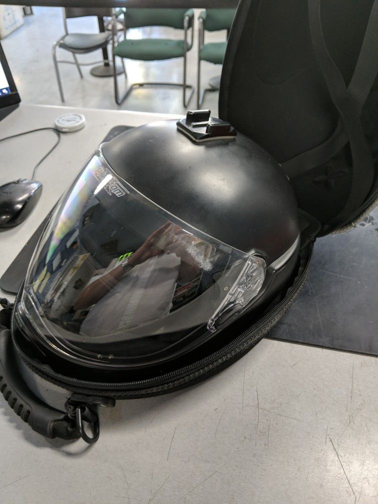 Phantom X Skydiving Helmet With Camera Mount Case And Altimeter for Sale in Riverside, CA OfferUp