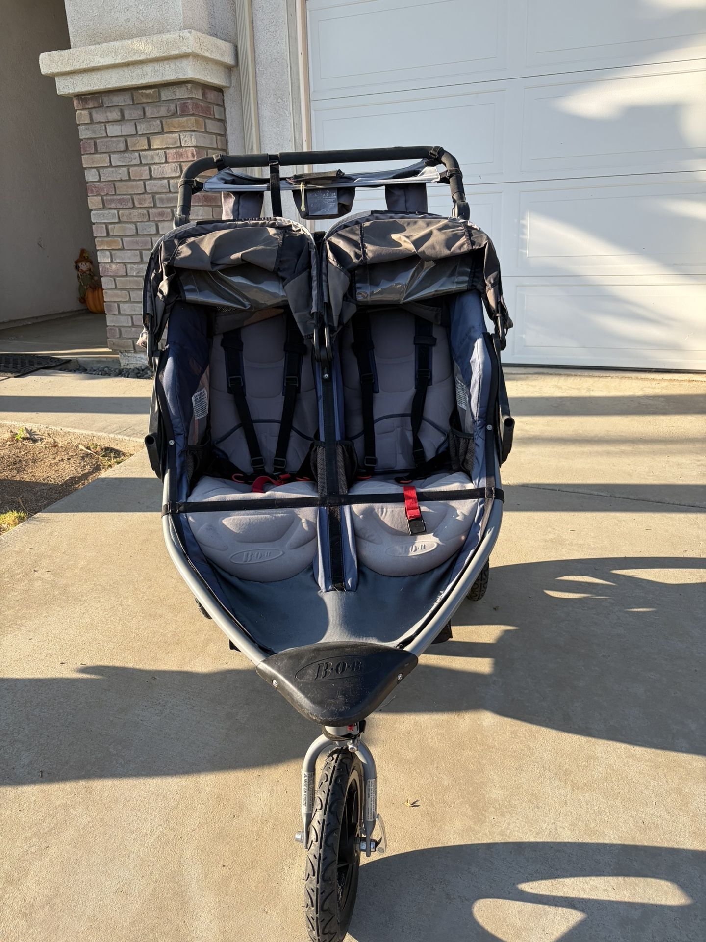 Bob Double Stroller With 2 Attachments!!
