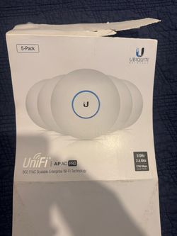 Ubiquiti UniFi AP AC Pro 5-Pack – Brand New / Open Box – UAP-AC-PRO