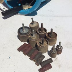 Rotary Small Sander Bases Used With Drill Motor