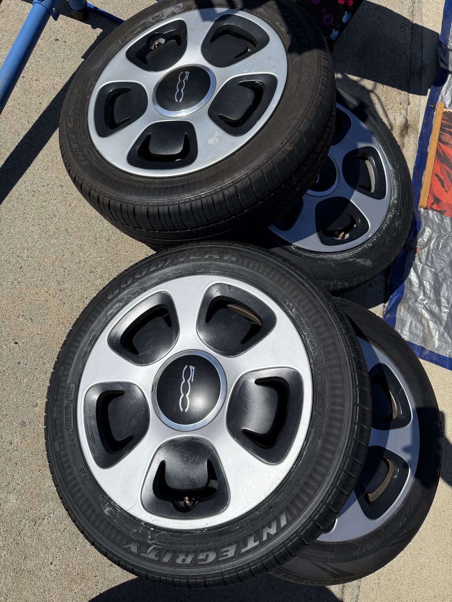 FIAT 500 Wheels & Tires (Set Of 4)