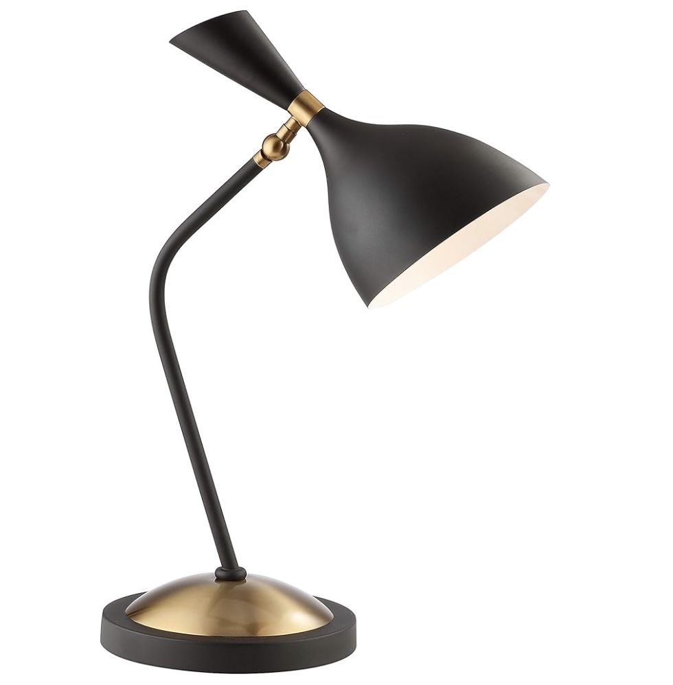 JONATHAN Y JYL9065A Albert 21.5" Iron Retro Mid-Century LED