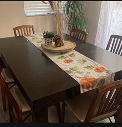 Dining Room Table With Middle Addition