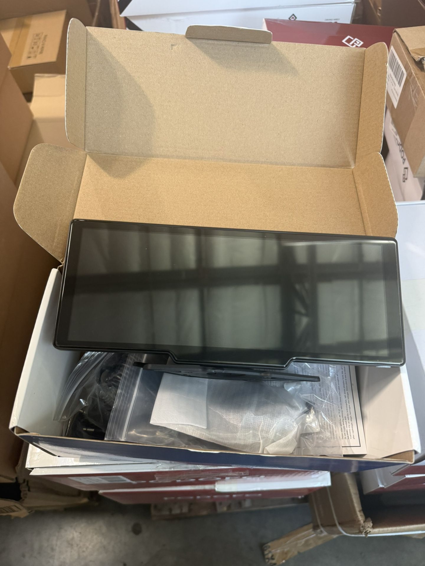 10.26" Carplay Screen for Car,4K Dash Cam,Portable Tablet for Apple Android Auto,Voice Touch Control GPS Navigation,Stereo Audio Radio,Rear Backup Cam