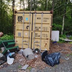 MSC 20 Ft Cargo Container Airtight Waterproof Good Condition Must Sell