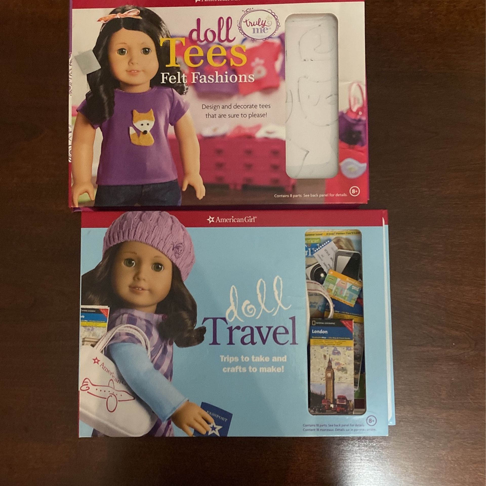 American Girl Doll Trace And Doll Tees