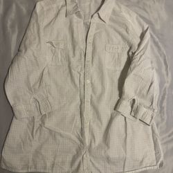 St. John's Bay men's long-sleeve Button Down- Size:XS