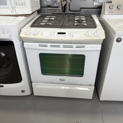 USED Whirlpool 30” Stove Gas Slide In 