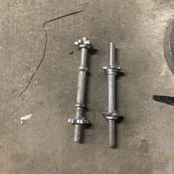 Adjustable dumbbells