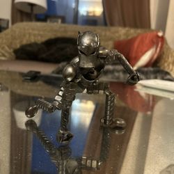 Iron Man Metal Sculpture
