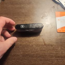 Swiss Army Original Knife SwissChamp Black Victorinox 53503