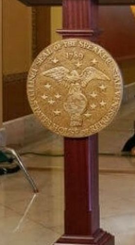 House Speaker Pelosi's Lectern.