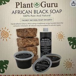Raw African Black Soap Count 1