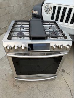 Samsung stein steel stove