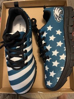 PHILADELPHIA EAGLES LADIES SHOES.