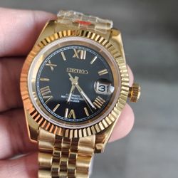Custom Seiko Presidential Datejust Watch 