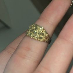 10k nugget ring 