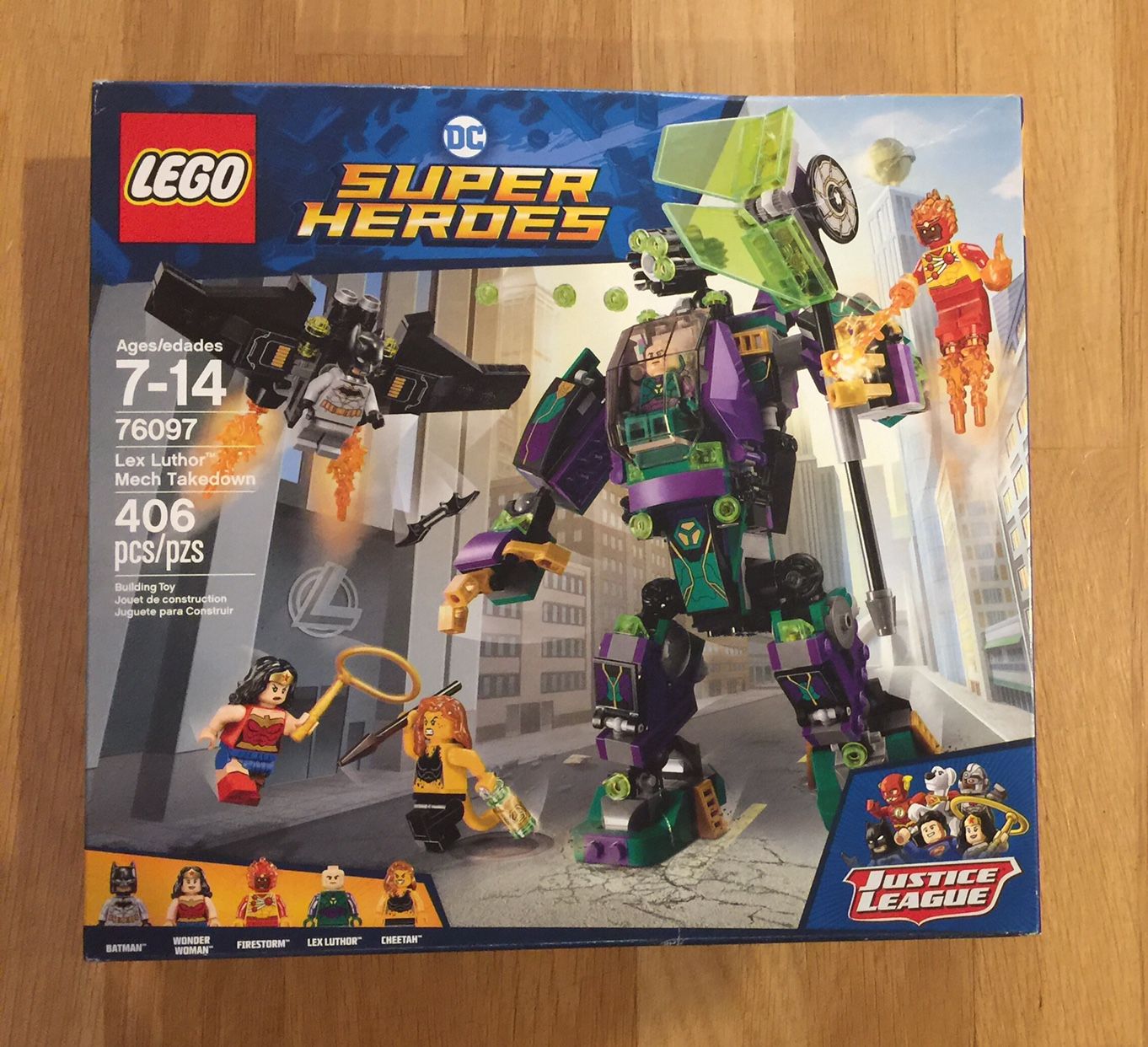 LEGO DC Super Heroes Lex Luthor Mech Takedown 76097