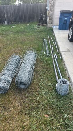 4ft field fence, barbless wire
