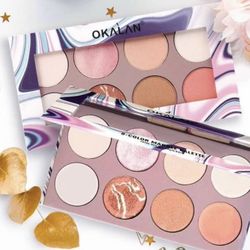 Okalan 8-color Marble Palette 
