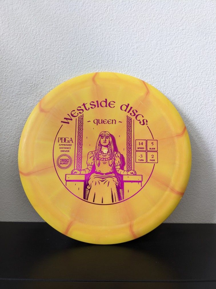Westside Discs Queen Origio Burst Yellow/Orange - Disc Golf