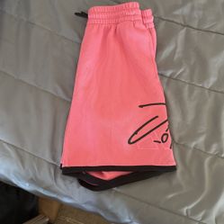 Adidas Damian Lillard Shorts Size Medium Pink