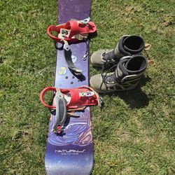Snowboard & Boots