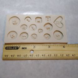 Silicon Mold For Fondant Or Chocolate $7