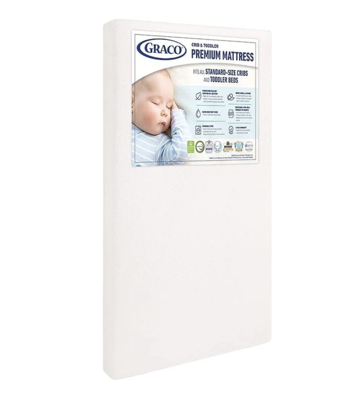 Graco Crib & Toddler Matress In A Box