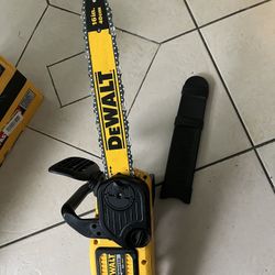 Dewault Brushless 60V MAX Chainsaw 16 In. 