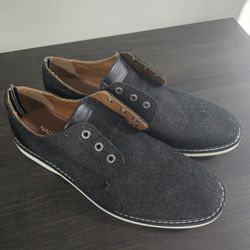 Men's Nautica Black Denim Ardmore Style Loafers Size 10.5