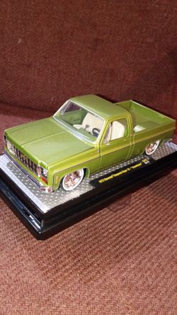 Die Cast, 1973 Chevrolet Cheyenne Super 10, Square Body, a.k.a "Greenbeans"