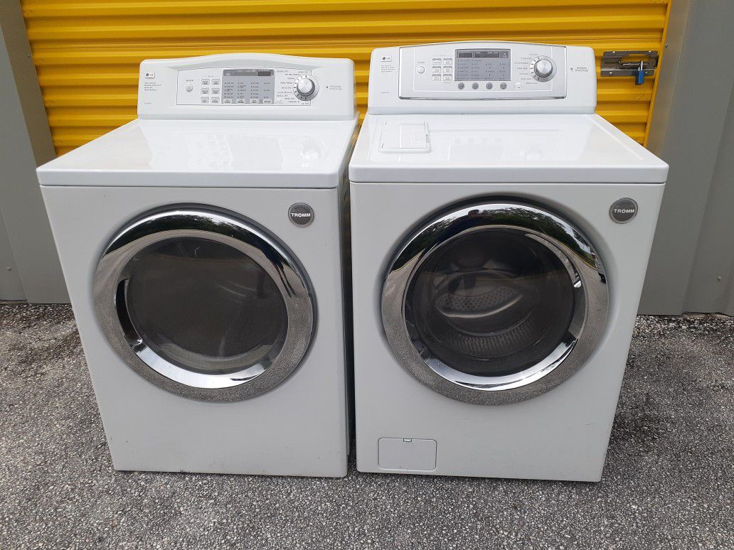 LG Tromm Washer and Dryer set