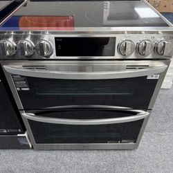 Lg, Whirlpool And GE Double Oven Electric Cookware 