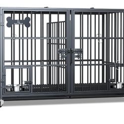 Crate with divider