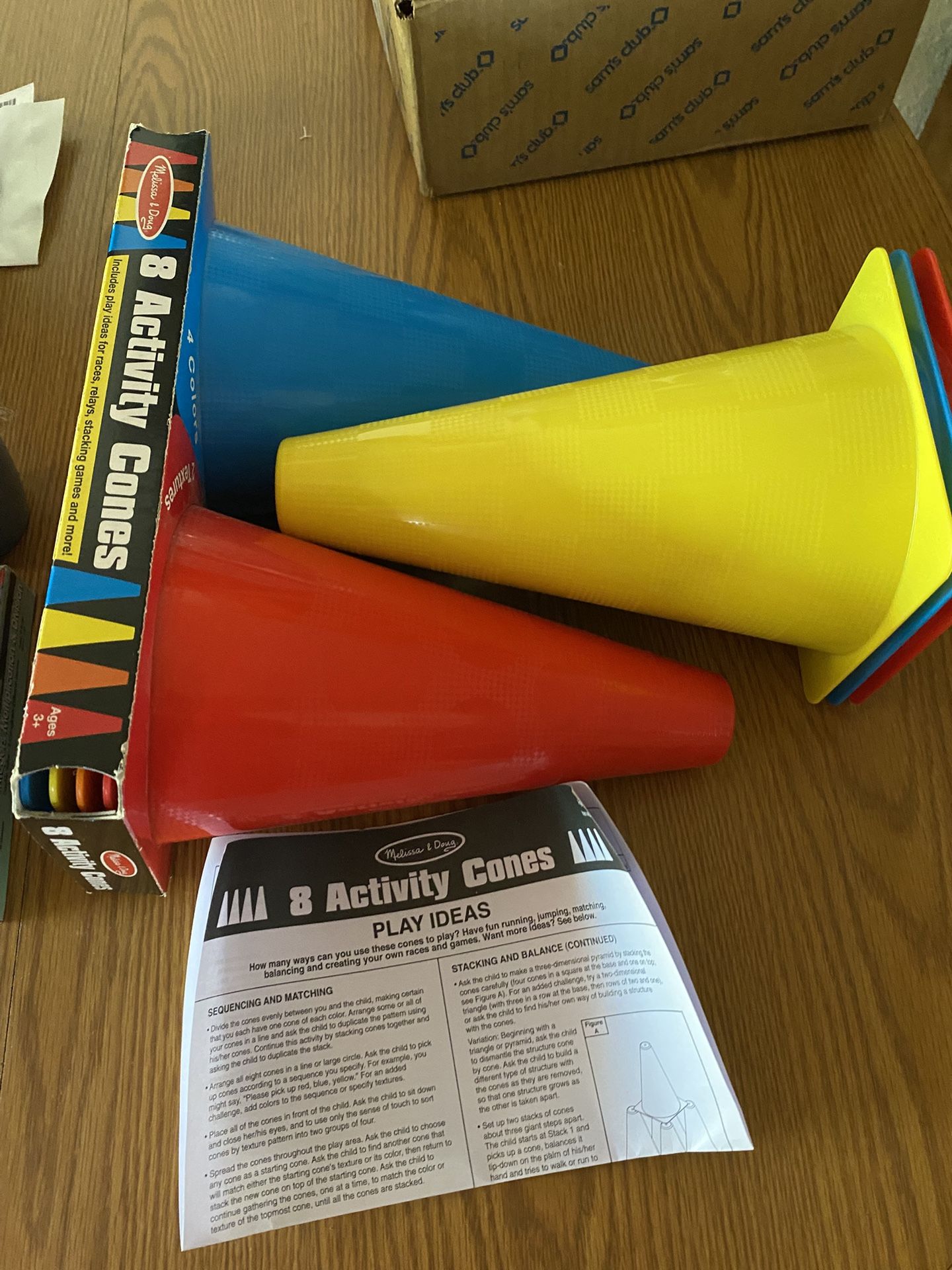 Mellissa & Dave Activity Cones