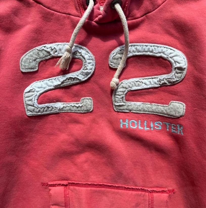 Hollister hoodie red/pink Medium