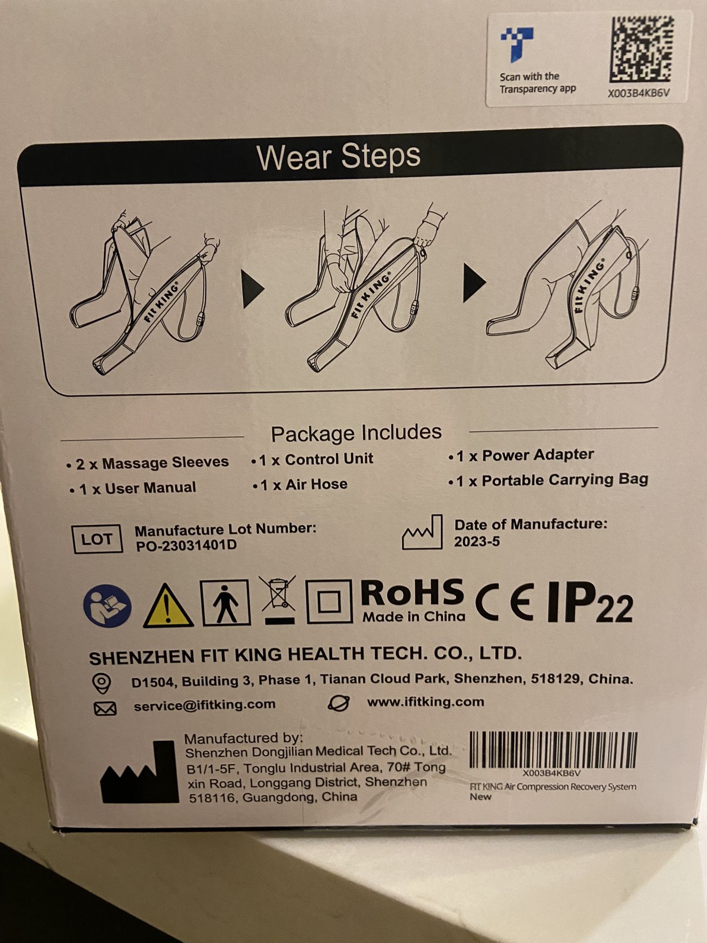 FitKing Compression boots Size medium