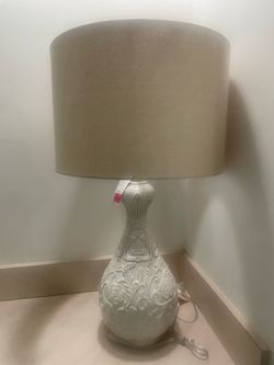 White Beautiful Desktop Lamp