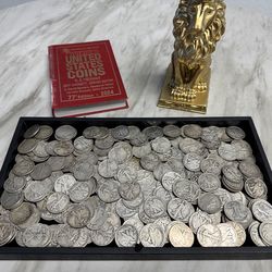 Walking liberty silver half dollars