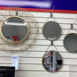 Golden Mirror Set
