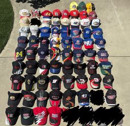 Vintage NASCAR racing hats