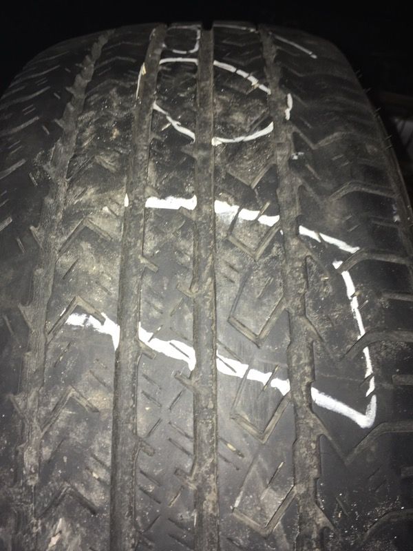 Used 235/60-17 Sets Bridgestone Firestone