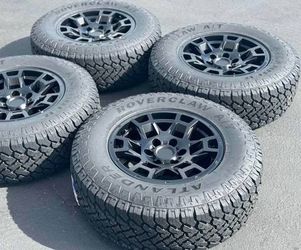 TRD PRO Style 17inch NEW wheels 17"  Rims and Tires Toyota Tacoma 4Runner FJ Cruiser Tundra Sequoia Lexus 265/70R17 GX460 285/70R17
